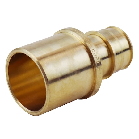 Apollo 3/4 in. Brass PEX-A Expansion Barb x 1 in. Male Sweat Adapter EPXMS341